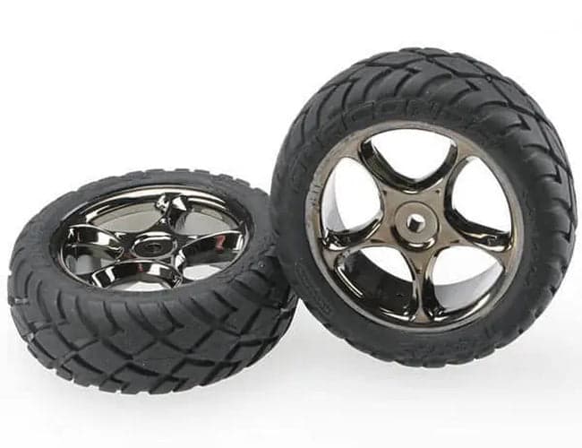 Traxxas TRA2479A Bandit Front Tracer Wheels and Anaconda Tires for fpv drones