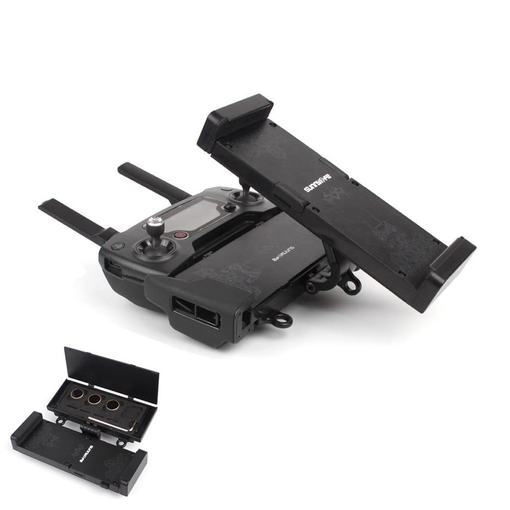 SunnyLife Smartphone/Tablet-houder met opbergvak voor Mavic Pro Filters for fpv drones