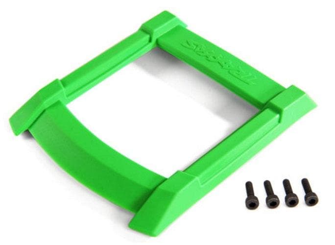 Traxxas 8917G Skid Plate Roof (Body) (Green)/ 3x12mm CS (4) Maxx for fpv drones