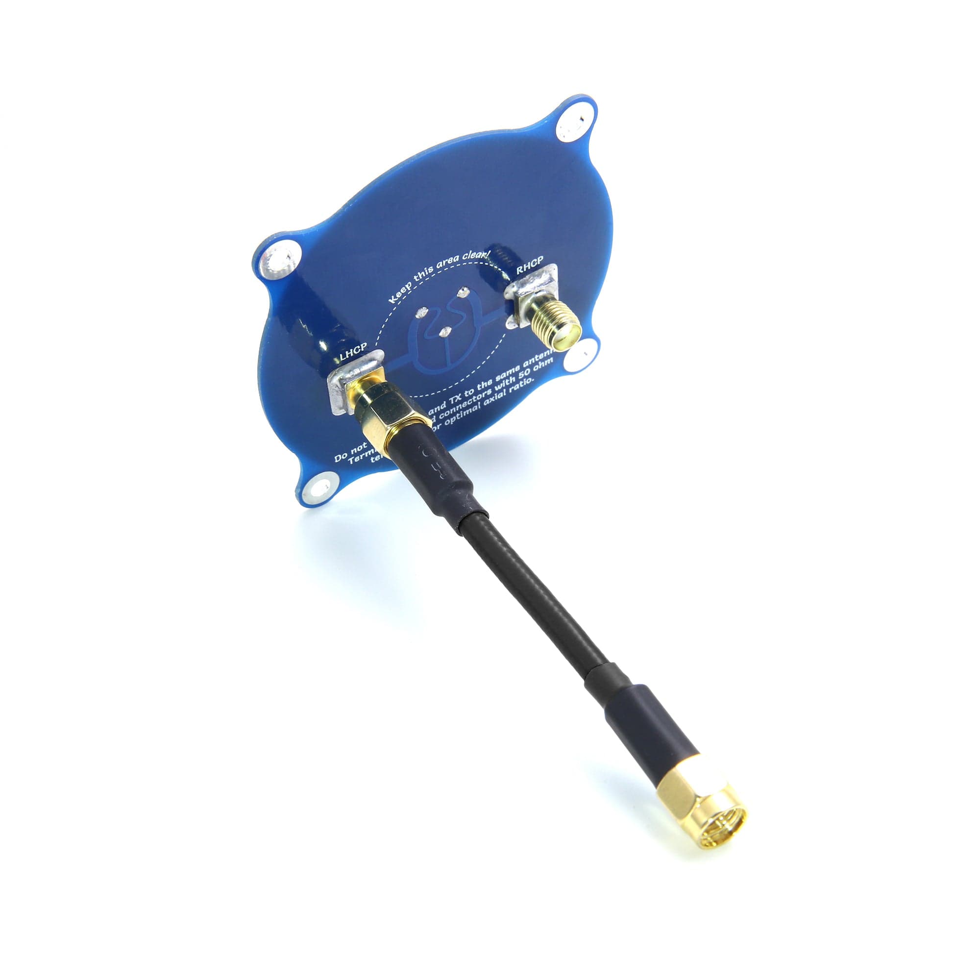 GEPRC Triple Feed Patch - 1 5.8GHz CP FPV Antenna (SMA Male) for fpv drones 4