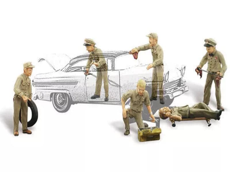 Woodland Scenics A1948 HO Train Figures Service Station Attendants for fpv drones