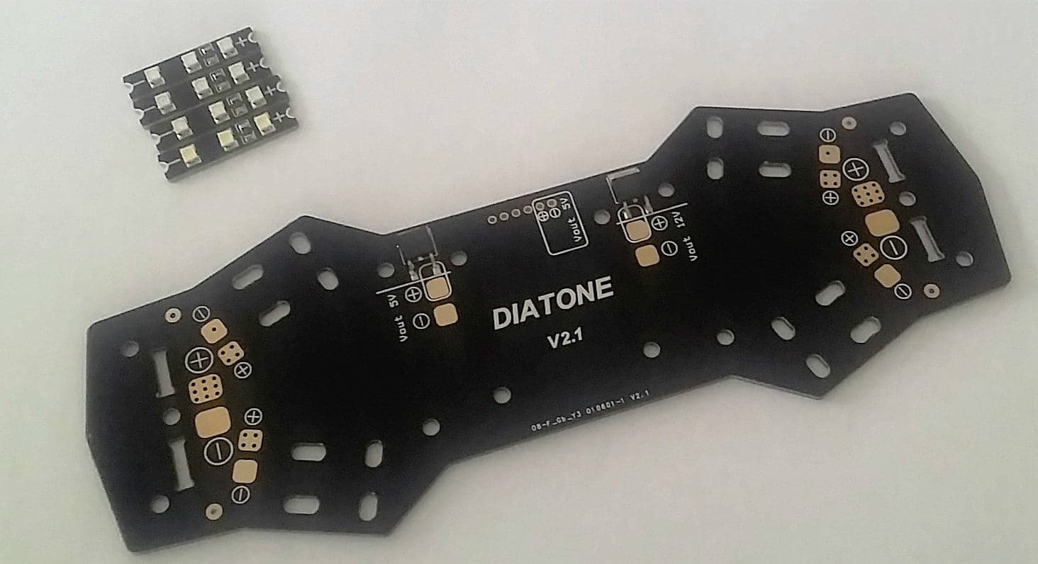 ZMR PDB Diatone 12v * 5v reg for fpv drones 1