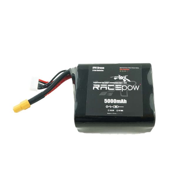 Racepow Liion 5000mAh 70A 6S1P - Reliance RS50 Liion battery for fpv drones 2