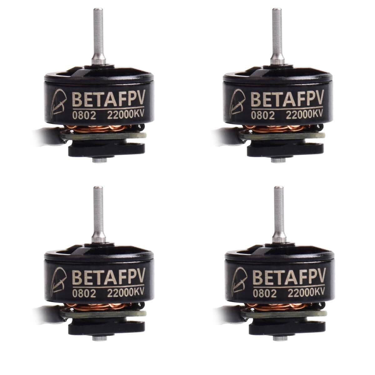 BetaFPV 0802 22000kV Brushless Motors (set of 4)