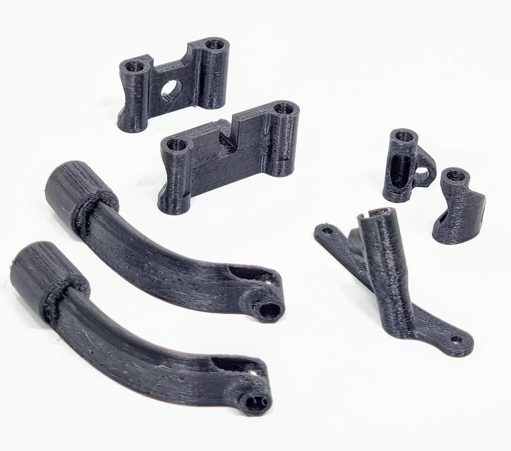Shendrones 3D Printed Frame Parts for Ichabod JR. 2.0 for fpv drones