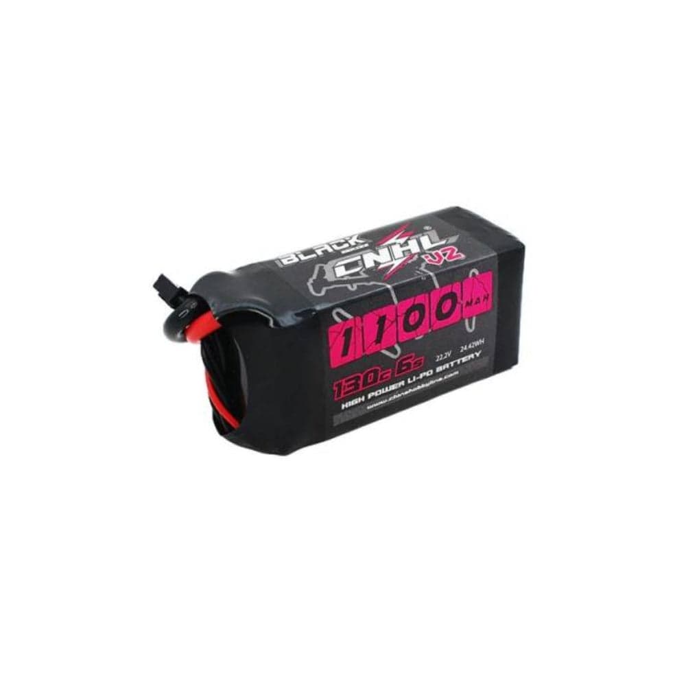 CNHL Black Series v2 1100MAH 22.2V 6S 130C Lipo Battery - XT60 for fpv drones 2