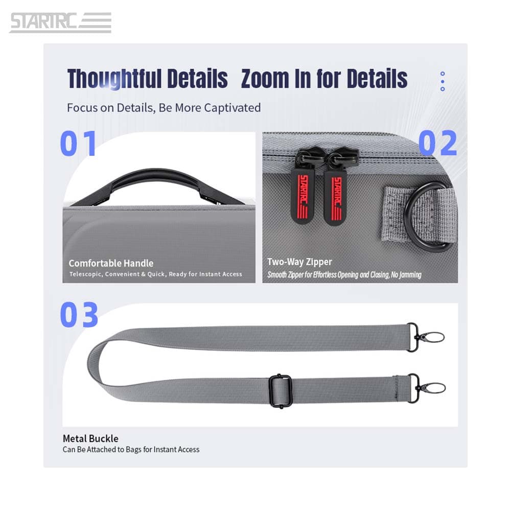 StartRC Carrying Case voor DJI Neo 2 - Motion Fly More Combo for fpv drones 3