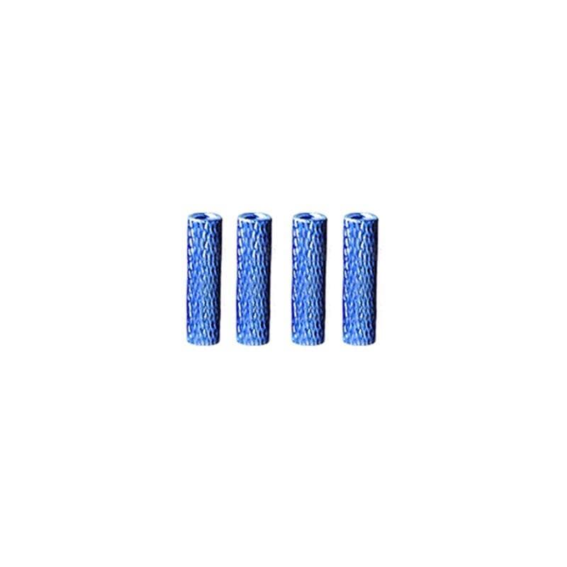 M3 Aluminium Standoffs (4 stuks) - GEKARTELD - 25mm - BLAUW for fpv drones