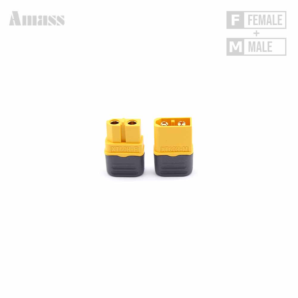 XT60H Connector - 1 SET (Female + Male) for fpv drones