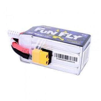 Tattu FunFly 14.8V 4S 1550mAh 100C LiPo Battery - XT60 for fpv drones 2