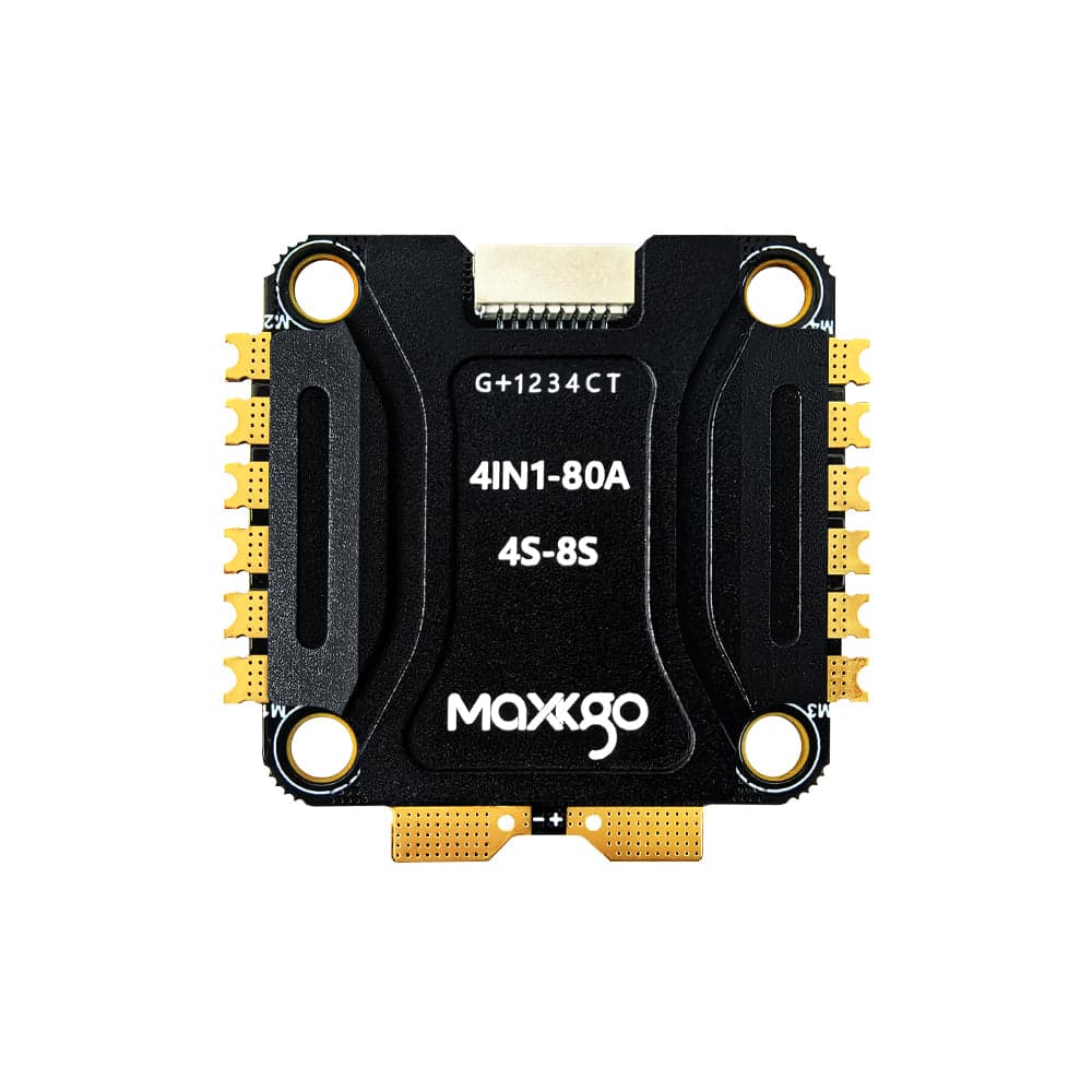 MAXKGO 4IN1 8S 80A AM32 ESC | 4-8S Brushless Electronic Speed Controller for FPV Racing & Multirotor Drones for fpv drones 1