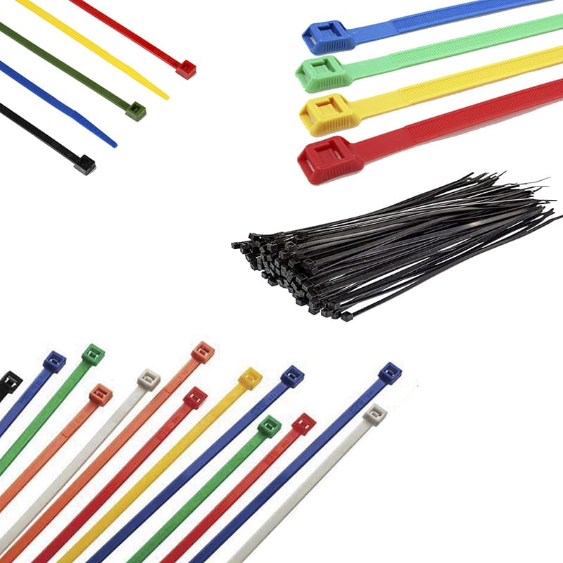Bridas Nylon 10cm bolsas 100 unidades (Varios colores)