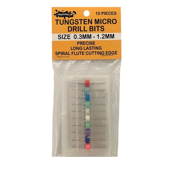 TUNGSTEN MICRO DRILL BITS 0.3MM - 1.2MM for fpv drones 5