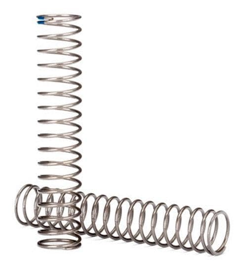 Traxxas 8157 Springs Shock Long (Natural Finish) (GTS) (0.62 Rate Blue Stripe) TRX-4 for fpv drones
