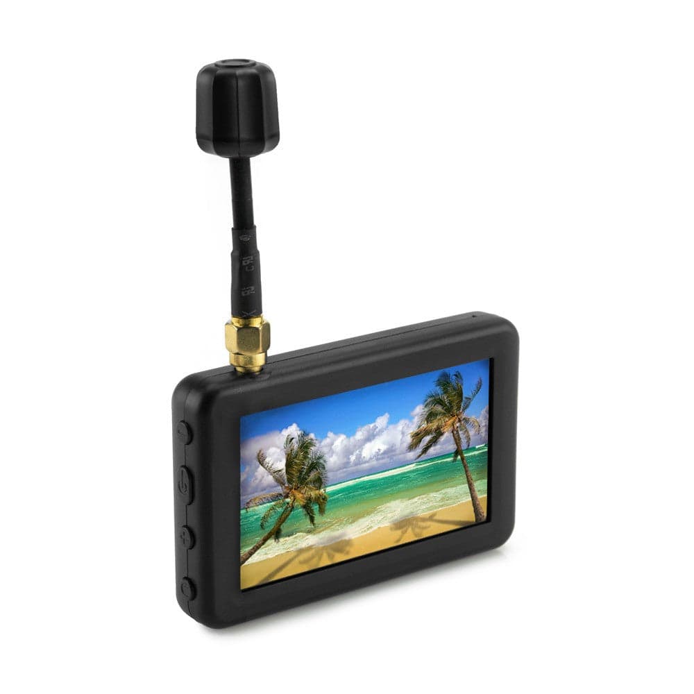 DMKR LS-5804 3 Inch Mini FPV LCD Monitor 5.8G 40CH 16:9 NTSC/PAL for fpv drones 2