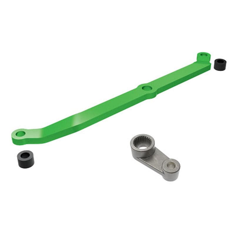Traxxas 9748-GRN TRX-4M Aluminum Steering Link w/Metal Servo Horn / Spacers (Green) for fpv drones