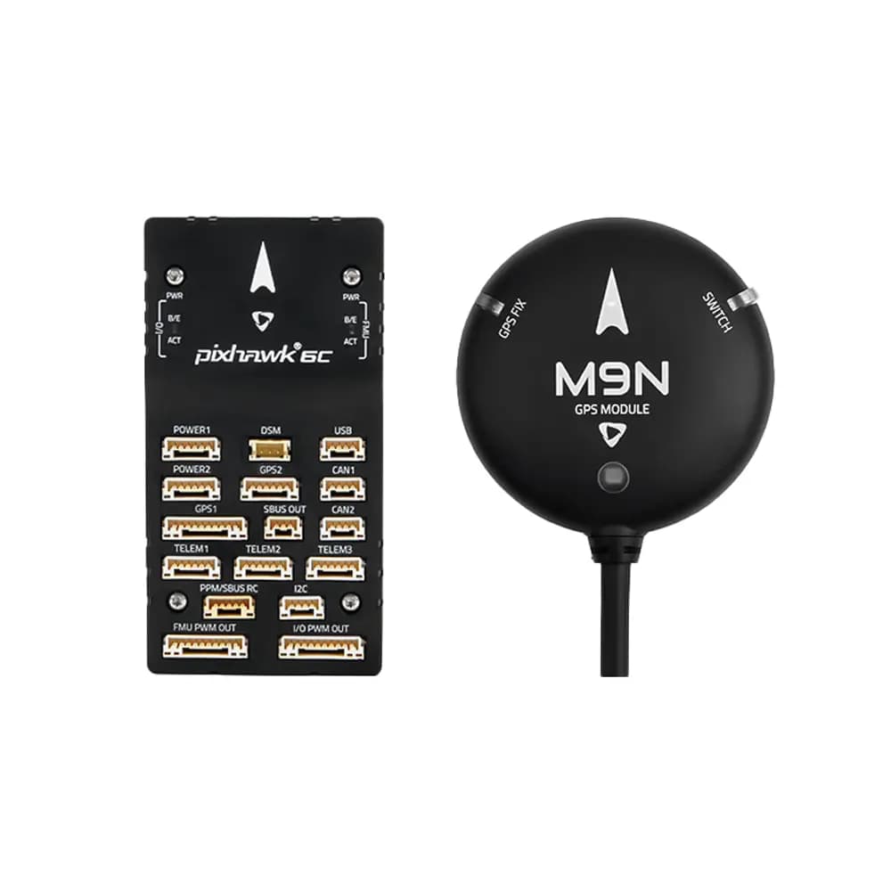 Holybro Pixhawk 6C PM07 + M9N GPS + Plastic Case - 5 for fpv drones 2