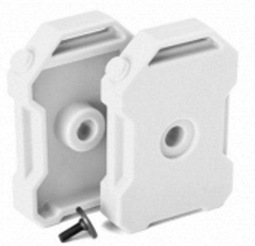 Traxxas 8022X Fuel Canisters (White) (2)/ 3x8 FCS (1) TRX-4 for fpv drones