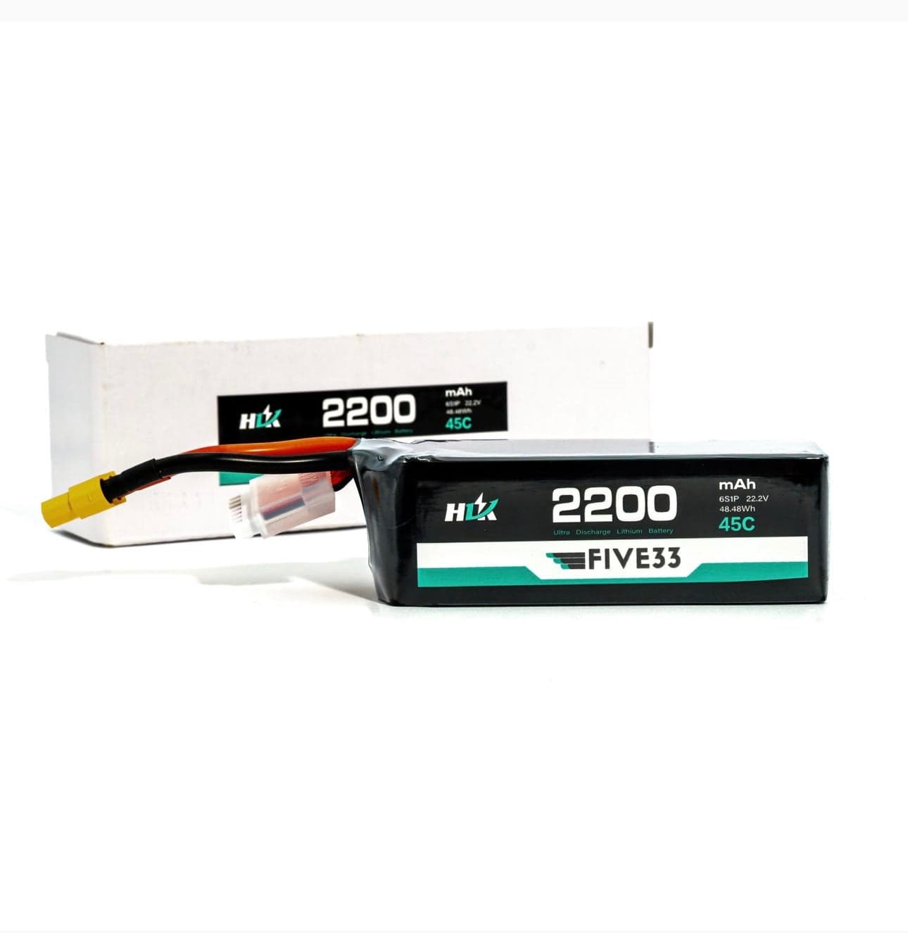 "Budget" 6s 2200 mAh Pro Spec Legal Battery for fpv drones 3