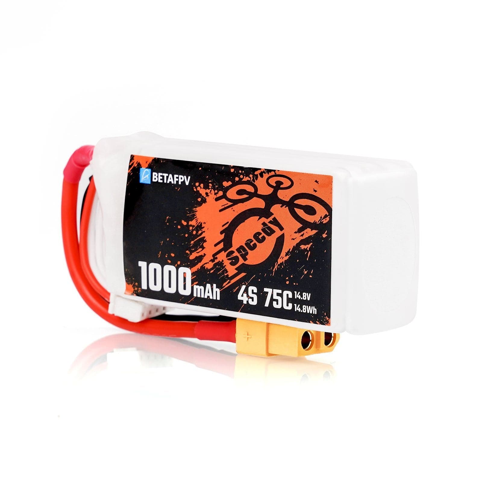 BetaFPV 1000mAh 4S 75C Lipo Battery (2pcs) for fpv drones 11