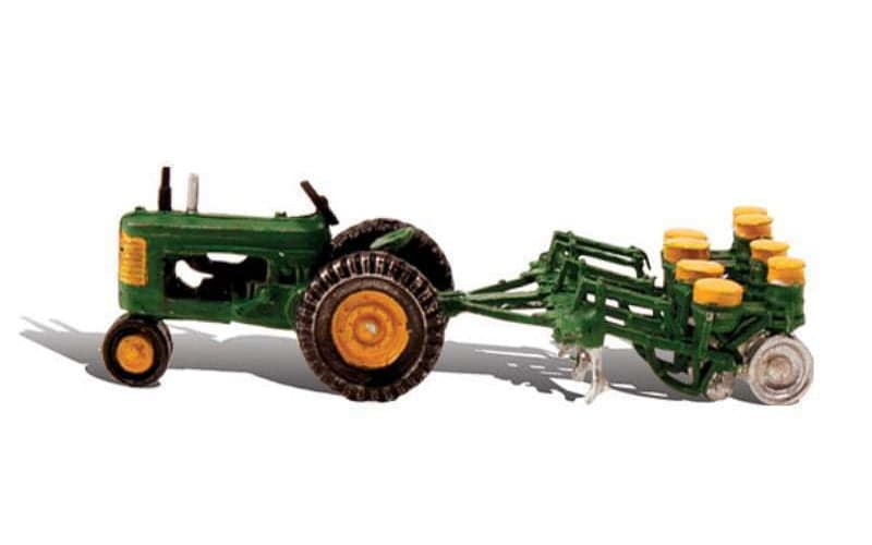 Woodland Scenics AS5565 Tractor & Planter Autoscene HO Train Scenery for fpv drones