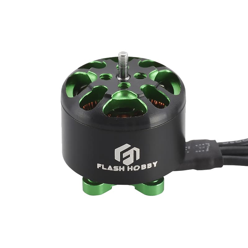 Flash A1408 Brushless Motor - 1.5mm Shaft (2800kV, 3650kV) for fpv drones 5