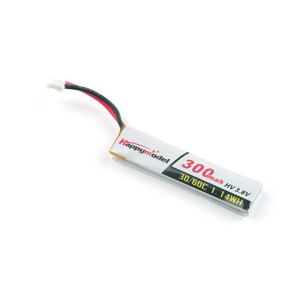 HappyModel 1S 300mAh PH2 LiPo Battery [DG] for fpv drones