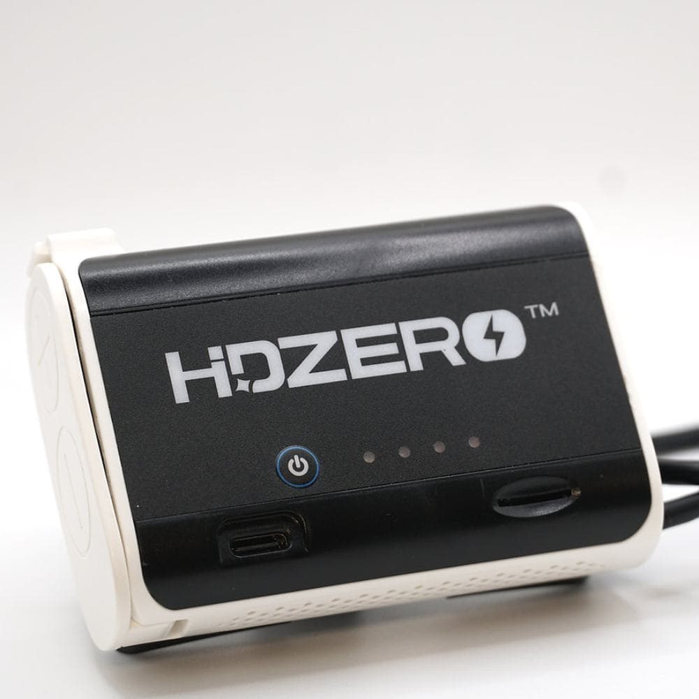 HDZero Rear-Mount Battery Case with SD Card Reader with 2 x Samsung 21700 5000mAh battery cells for fpv drones 1