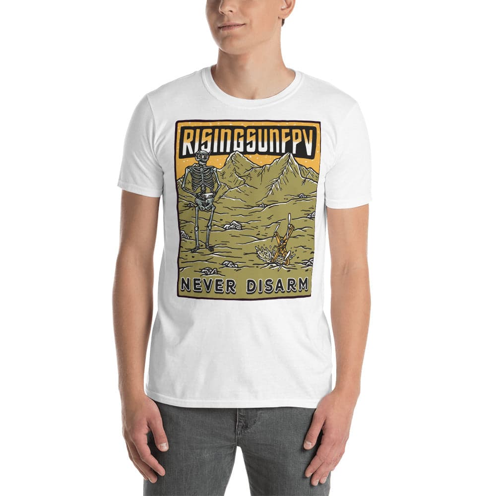 "NEVER DISARM" - Shirt for fpv drones 4