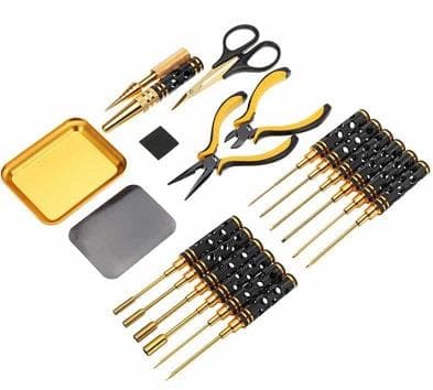 TheFPV 18pc Titanium Drone Tool Kit for fpv drones 9