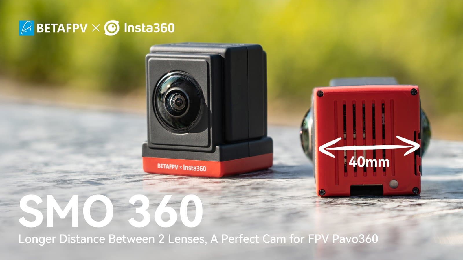 SMO360 Ultralight Spherical Camera (BetaFPV / Insta360) for fpv drones 6
