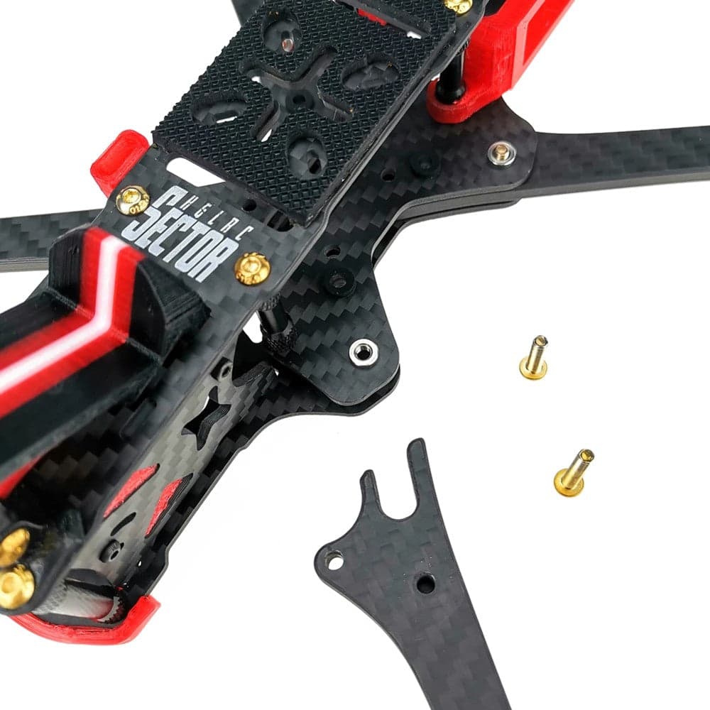 HGLRC Sector 5" V3 HD Freestyle FPV Frame Kit for fpv drones 4