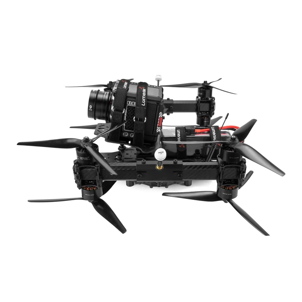 Lumenier QAV-PRO Lifter 9" Cinequads Edition w/ DJI FPV Air Unit - RTF - 1050kv - Black for fpv drones 7