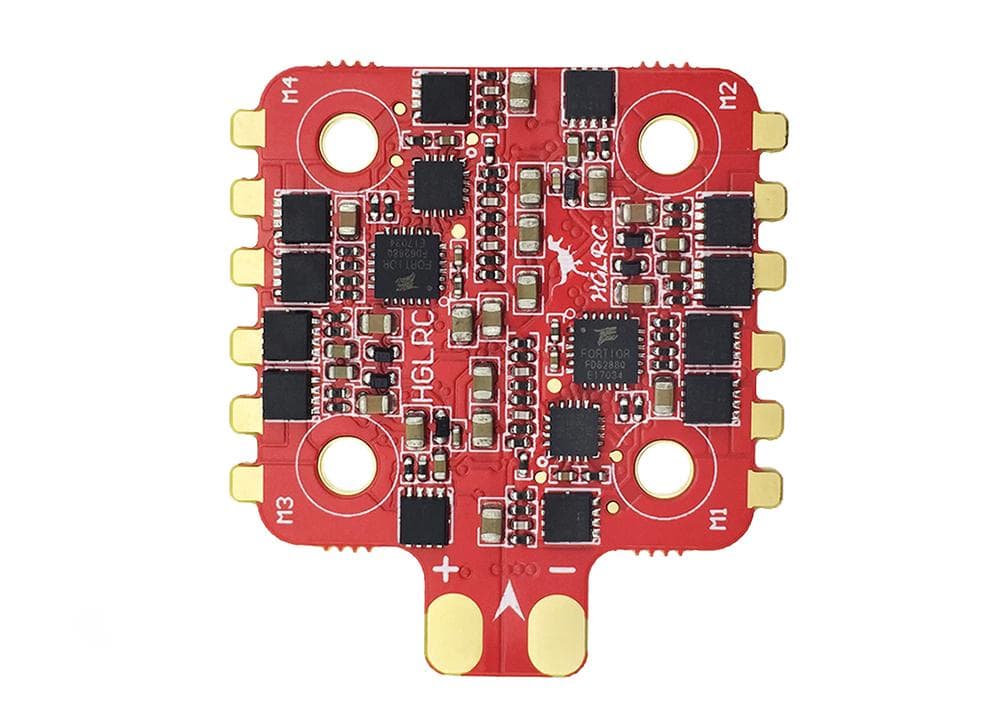 HGLRC 20X20 D20A BLHeli_S 2-4S 4in1 20amp ESC for fpv drones 4
