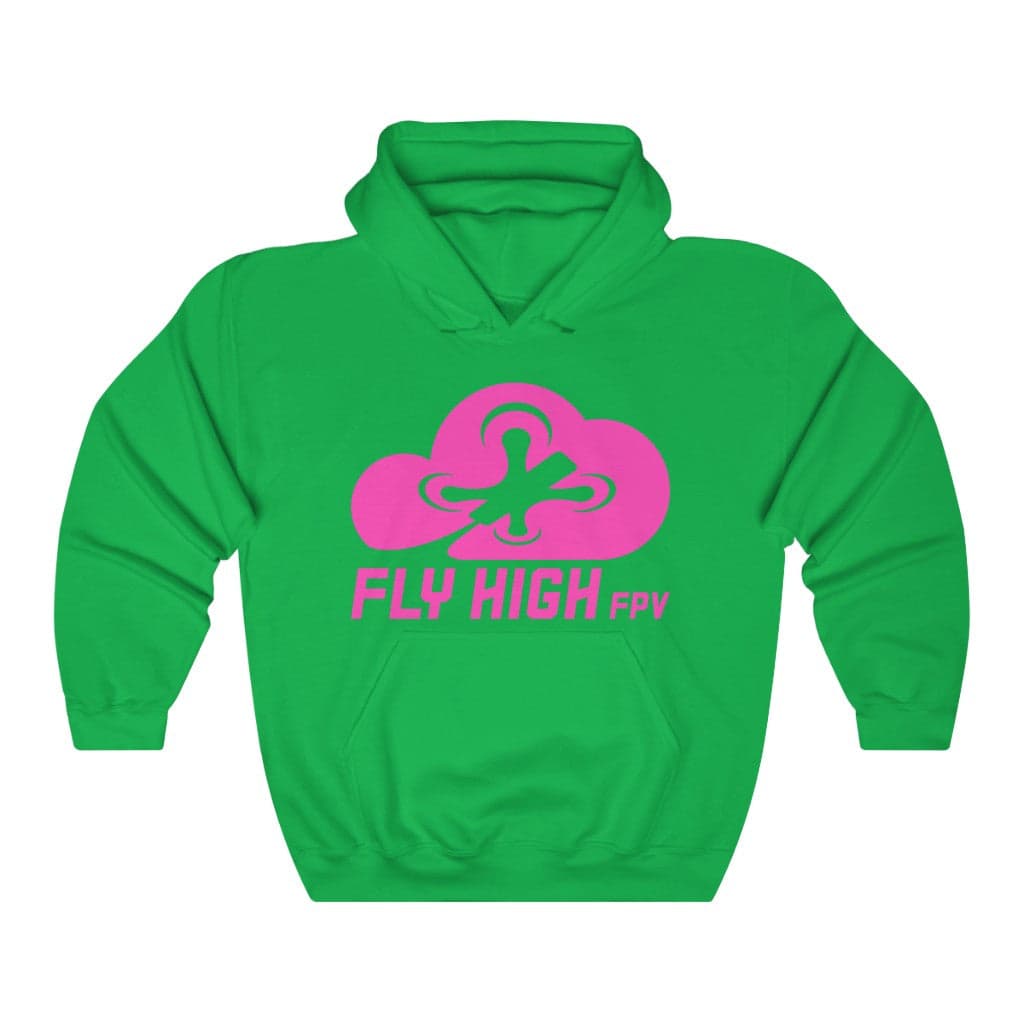 Fly High FPV Hoodie (Tango2 approved) - Pink Logo for fpv drones 78