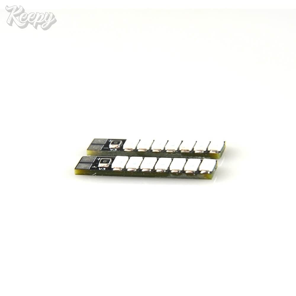 KeepyLEDs 6S LED Strip (2 stuks) - WHITE for fpv drones 2
