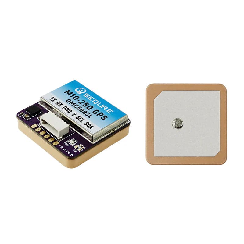 Sequre M10-25Q GPS Module with QMC5883L Compass Fast Positioning INAV BF Fixed-wing Drone for fpv drones 1