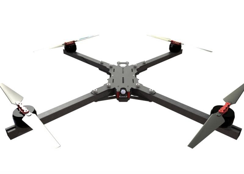 TBS Source X Racing Quad Frame for fpv drones 1