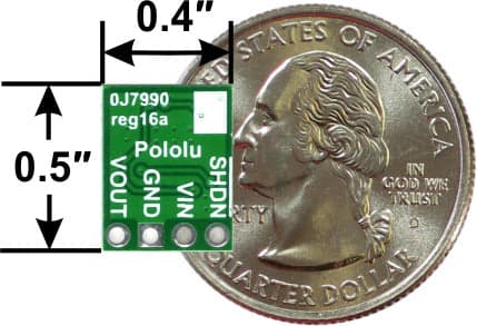 Pololu 5V 0.5A DC-DC Step-Down Voltage Regulator for fpv drones 3