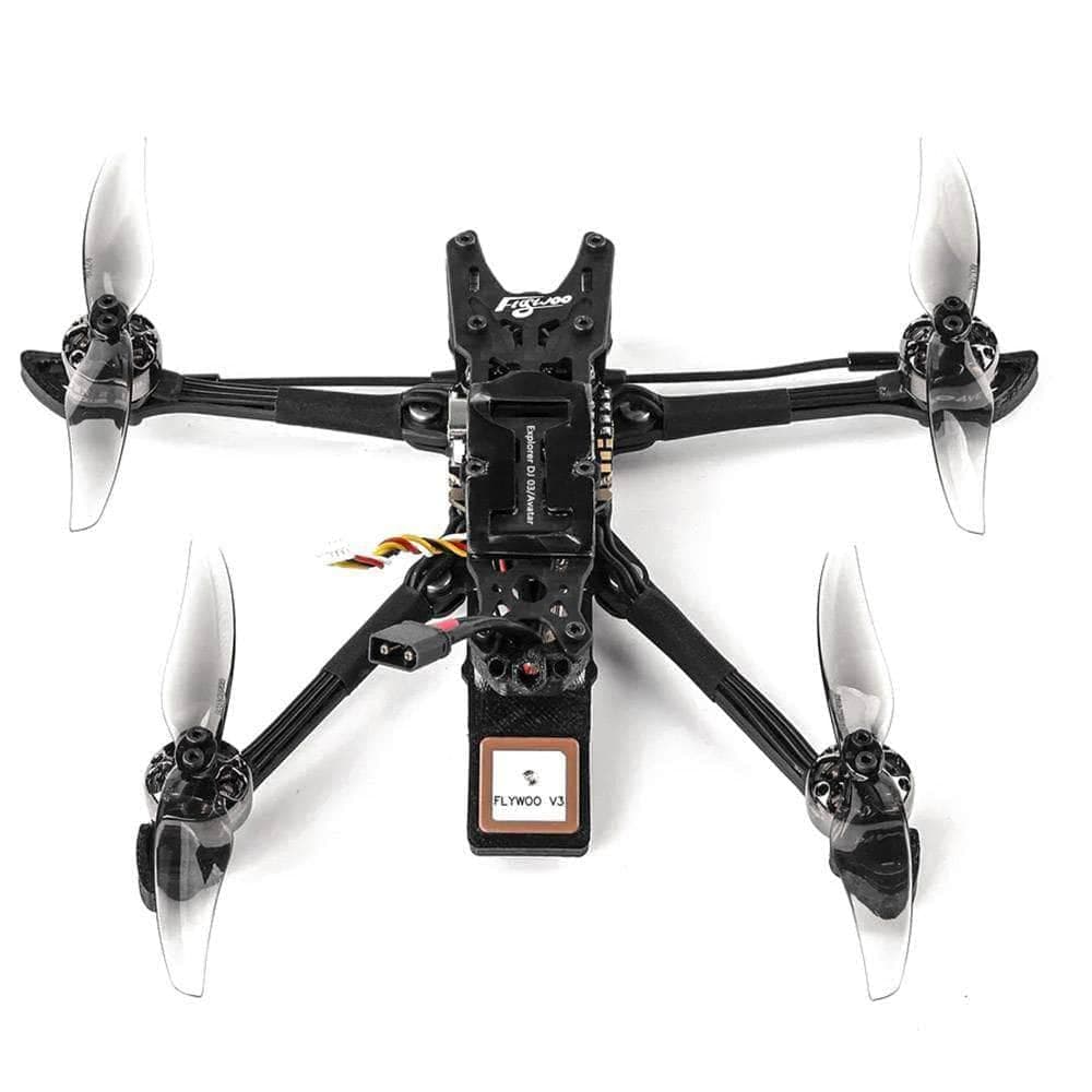 Flywoo BNF Explorer LR 4" Deadcat HD 4S Quad (without O3 Unit) - PNP for fpv drones 1
