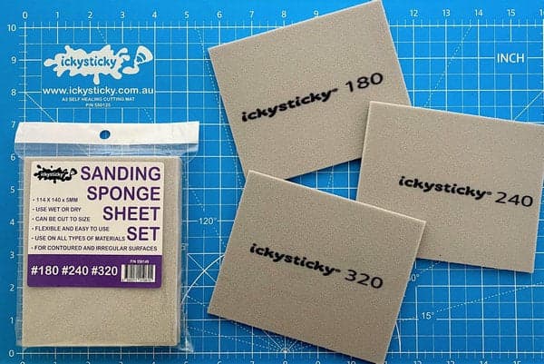 SANDING SPONGE SHEET SETS 3 PACK for fpv drones 5