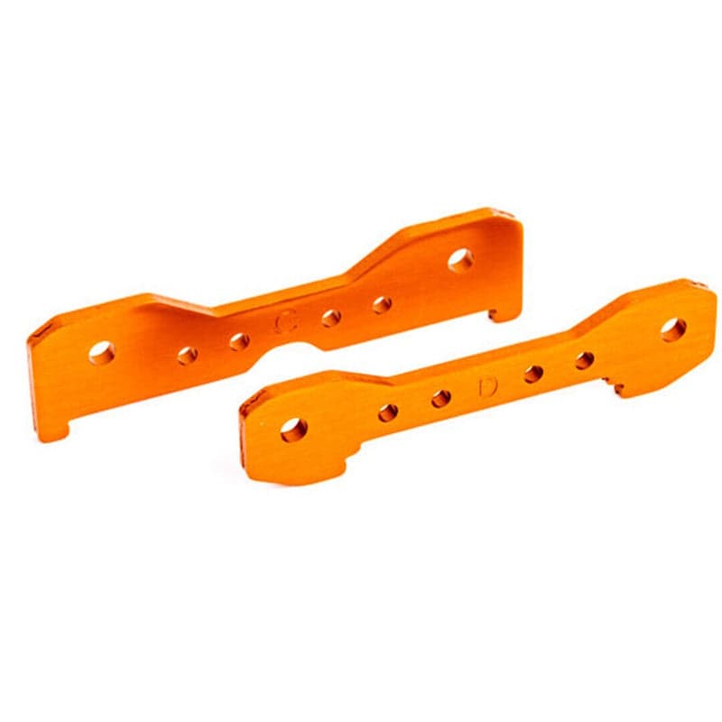 Traxxas 9528T Tie Bars, Rear, 6061-T6 Aluminum (Orange-Anodized) Sledge / TRA1 for fpv drones