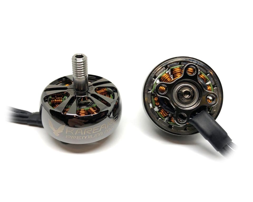 KAREAREA TOA BI-TURBINE 2207 1980KV MOTORS - GUNMETAL for fpv drones