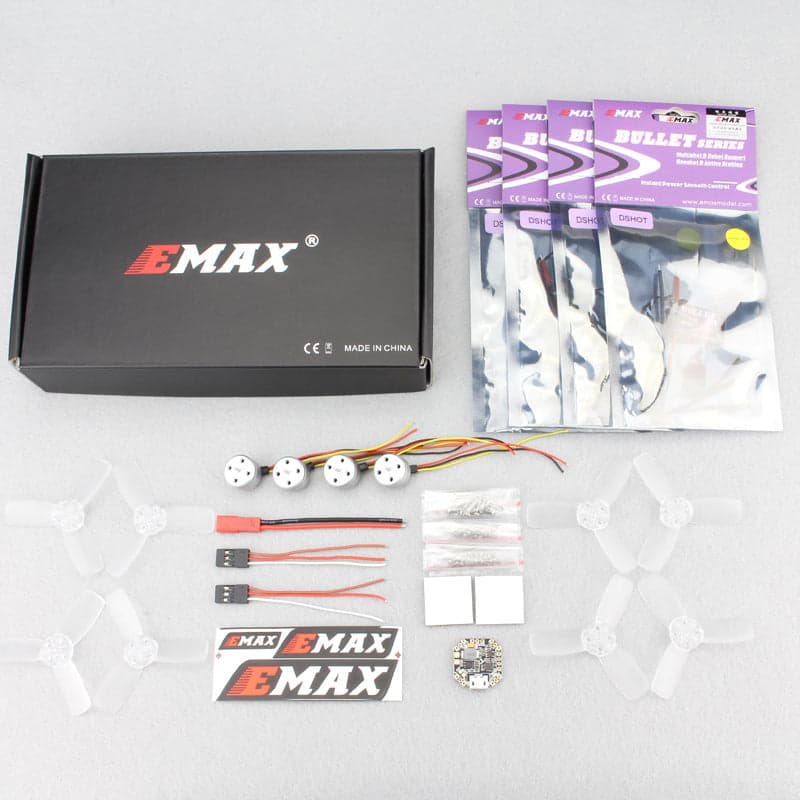 EMAX F3 Femto 6A Bullet BLHeli_S ESC RS1104 5250KV Motor T2345 Propeller Power System Combo for fpv drones 3