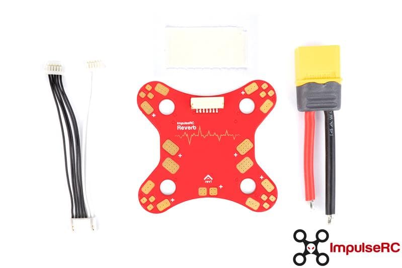 ImpulseRC Reverb 3oz Copper PDB Kit - (Red or Black) Pick Your Color for fpv drones