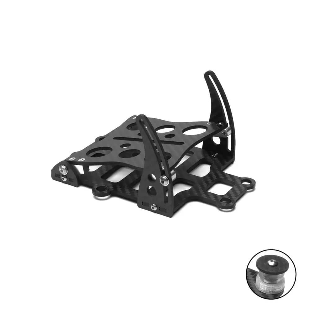 Shen Drones Thicc 2.1 Cinelifter Universal Camera Mount w/ Alpha Gel Dampers - 6.5 for fpv drones