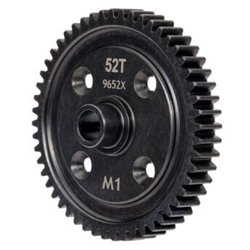 Traxxas 9652X Spur gear 52-tooth machined steel 1.0 metric pitch for fpv drones
