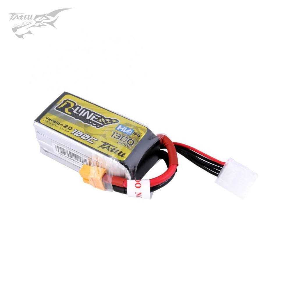 Tattu R-Line 1300mAh 15.2V 100C 4S High Voltage LiPo Accu for fpv drones 3