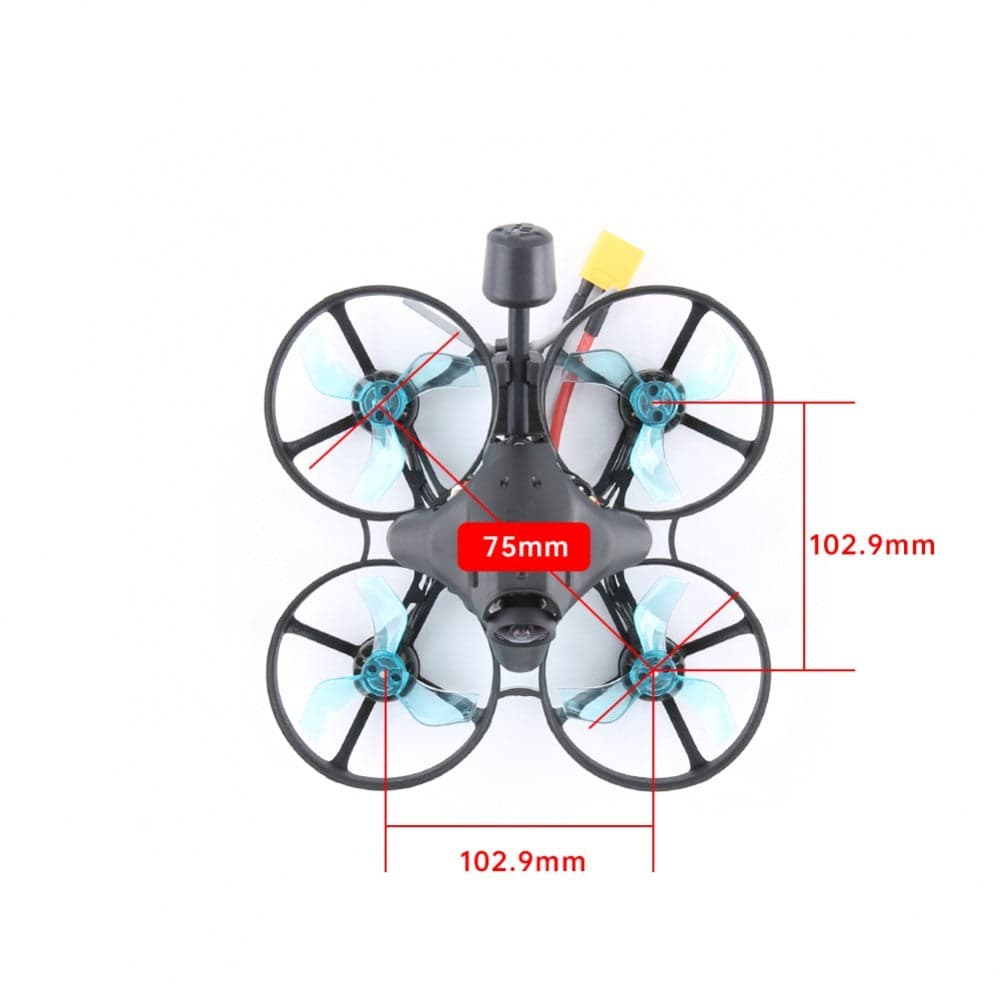 Alpha A75 HD Whoop w-Caddx Nebula Digital HD System for fpv drones 4