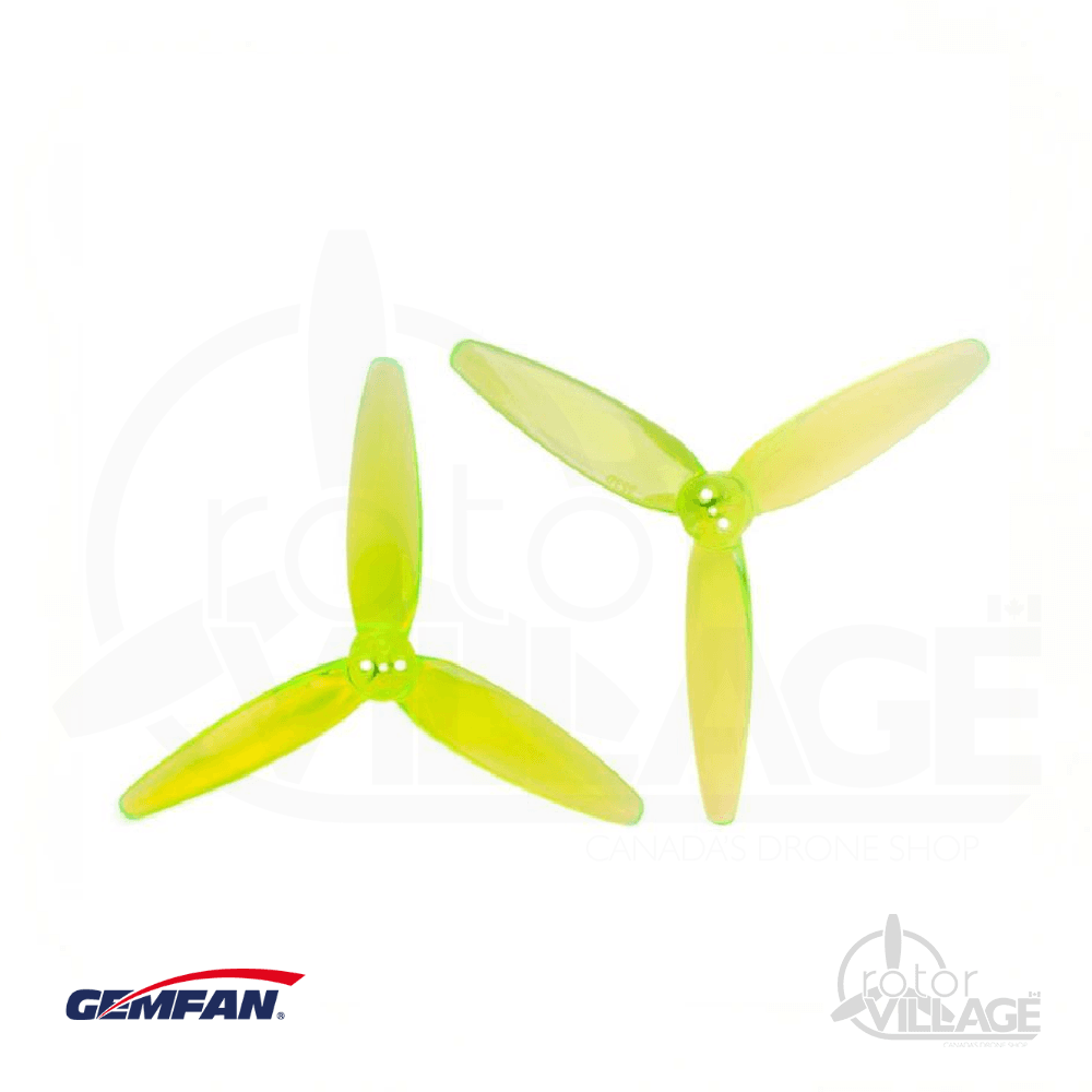 Gemfan 353D - 1.5mm Shaft - Radioactive Green for fpv drones